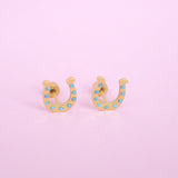 Horseshoe Stud Earrings