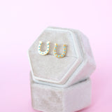 Horseshoe Stud Earrings