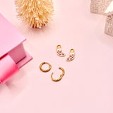 Pink Cheetah Stocking Charms