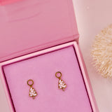18k Gold Christmas Tree Charms