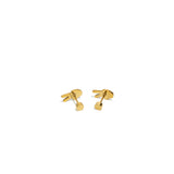 Skeleton Peace Sign Studs