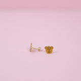 Pumpkin Mouse Studs