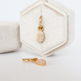 18k Gold Easter Egg Charms
