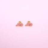 Star Cow Girl Hat Stud Earrings