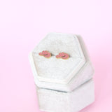 Star Cow Girl Hat Stud Earrings