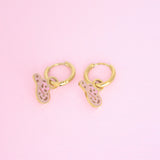 Cow Print Cow Girl Hat Charms