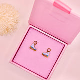 18k Gold Ice Skate Charms