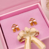 18k Gold Bow Charms
