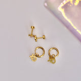 18k Gold XO Charms