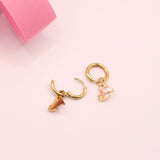 18k Gold Unicorn Charms